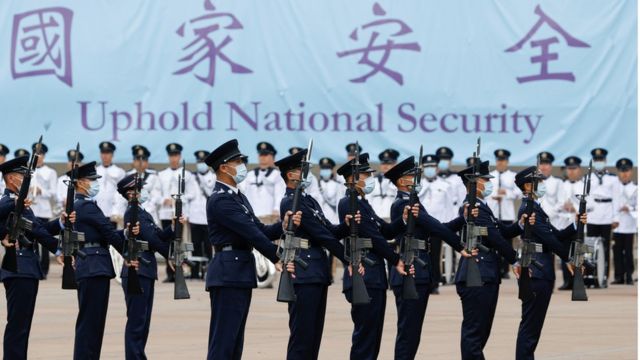 親建制陣營認為《國安法》令香港更安全穩定。