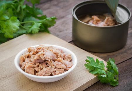 Resultado de imagen de atun enlatado con sal