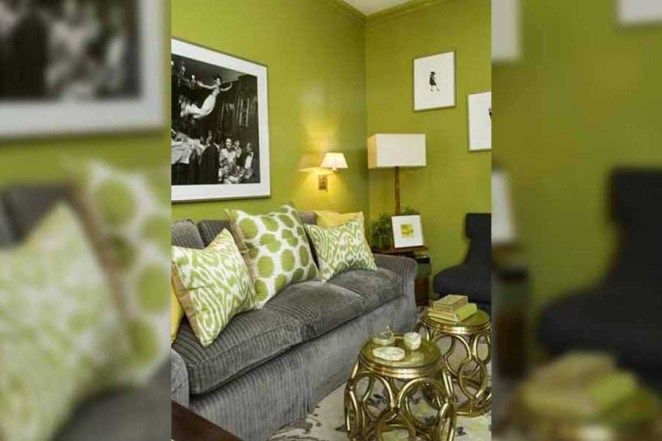 Walls Painted In Bold Colors