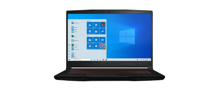 MSI GF63 ohut